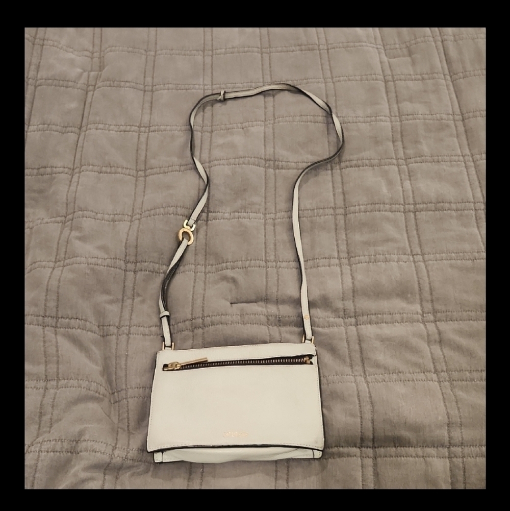 Kate Spade Light Mint Green Crossbody Bag with Gold Details